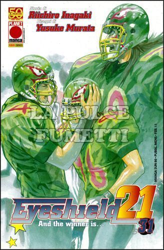 MANGA SUN #    80 - EYESHIELD 21 31